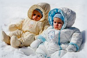 зимняя одежда для детей до года